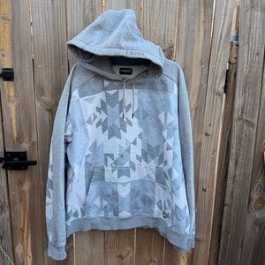 Hooey® Men's Canyon Aztec Grey Hoodie Size 2X